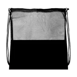 All - Purpose Mesh Sports Ball Bag with Ventilation & Shoulder Strap (1pcs)