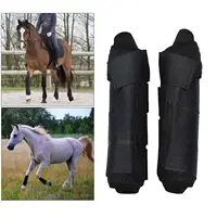 Horse Tendon Boots Equestrain Front Rear Leg Protect Support Brushing Boot 2
