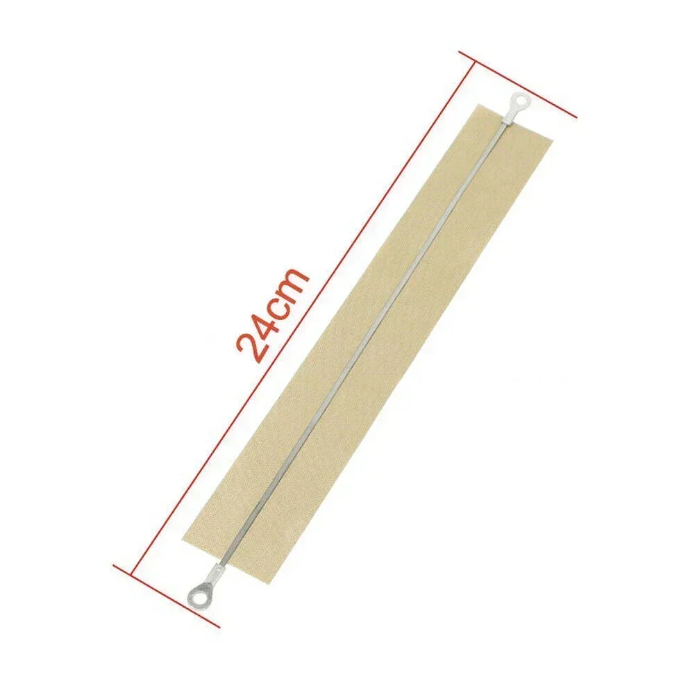 HEMOTON Heizdraht-Set Für Siegelschweißer – 6 Stück, 33x3 Cm, Silber