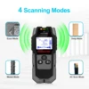 HANMATEK SF2 Stud Finder Wood Studs Metal Detecion Detection of live cable Metal Depth Measurement Finder Wall Detector Scanner 3