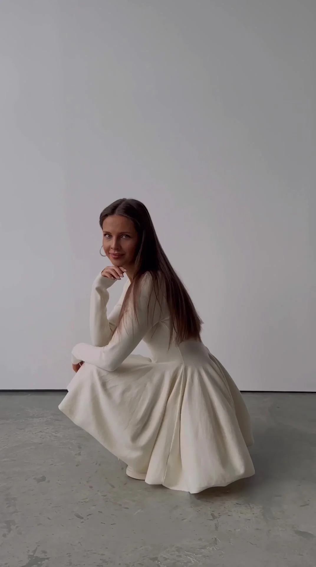 Женское мини-платье Hirsionsan из акрила