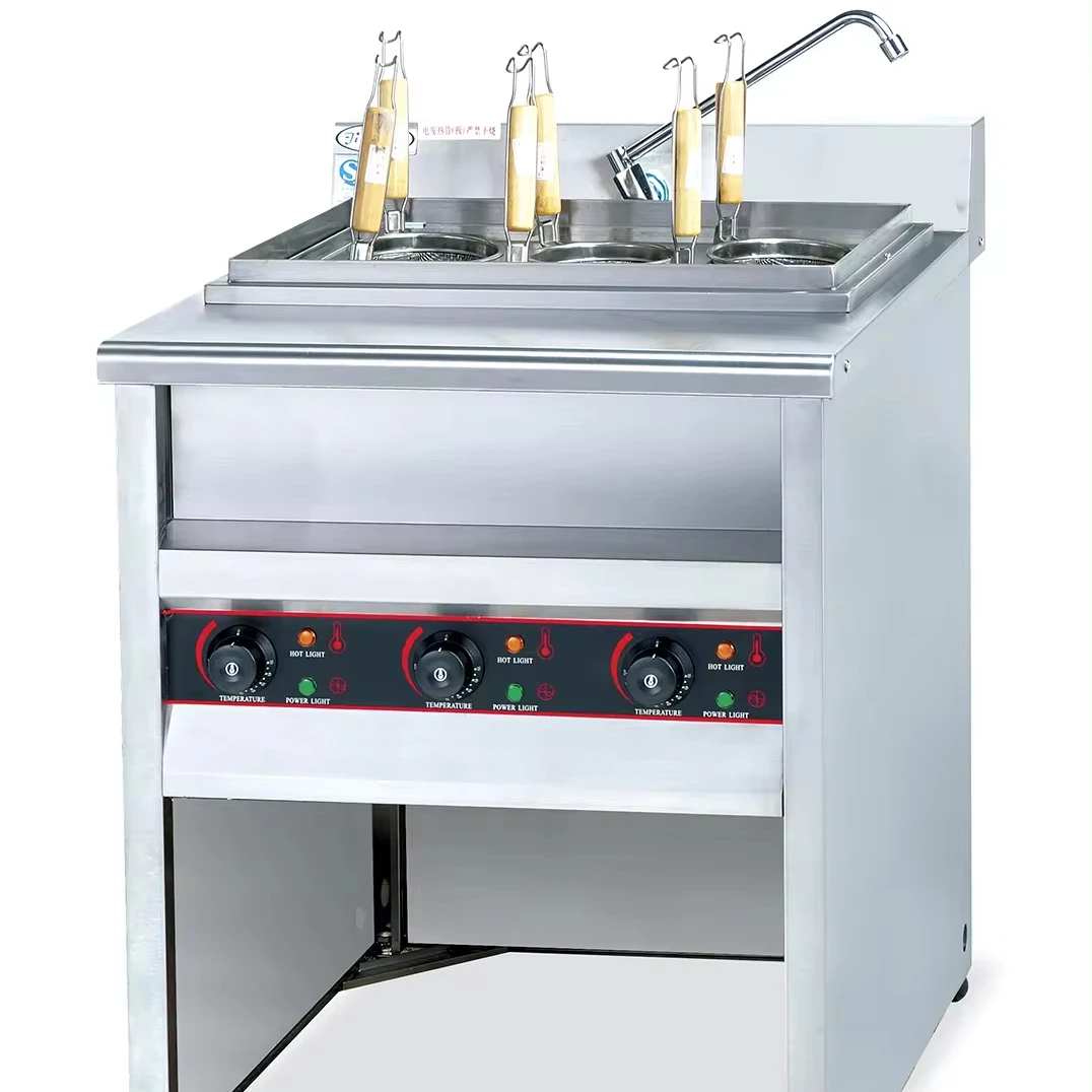 6 Baskets of Commercial Electric Convection Noodle Cooking Utensils EH-876