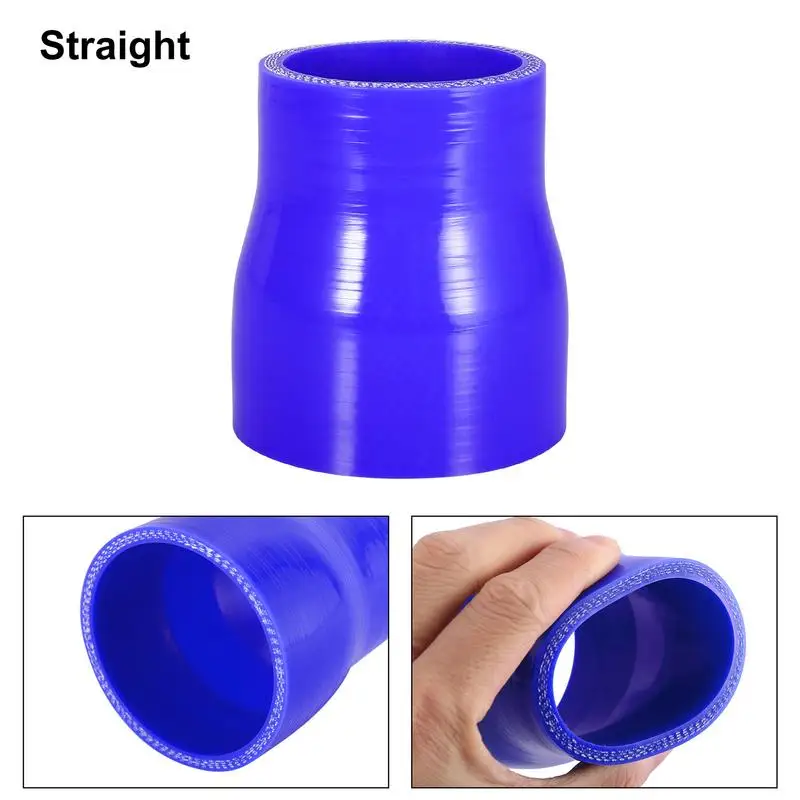 Car Engine Reducer Hose Straight Coupler Hose Fittings Car Turbo Intake Pipe Pipe Connector Coupler Silicone 51-63mm Engine
