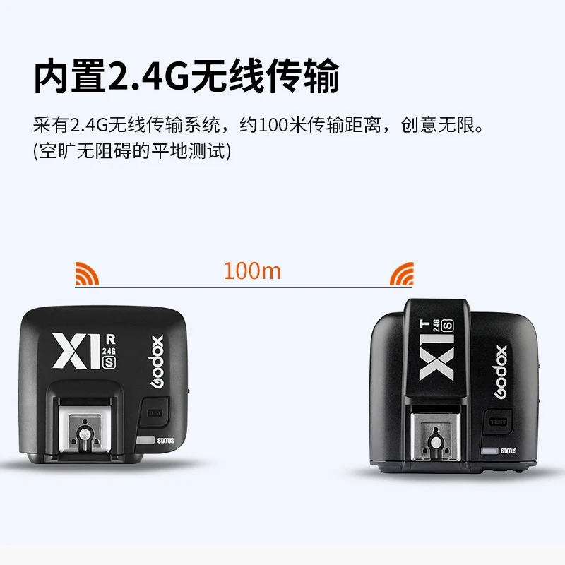 Flash Trigger Godox X1R C X1R N X1R S X1 TTL 2.4G Wireless For X1T X2T Xpro Trigger Transmitter Canon Nikon Sony Speedlite