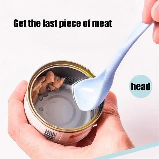 Pet Can Cover Reusable Fresh-keeping Spoon Silicone Pet Jar Lid Can Lid Soft Dogs And Cats Silicone Can Cover Portable Food Seal 5