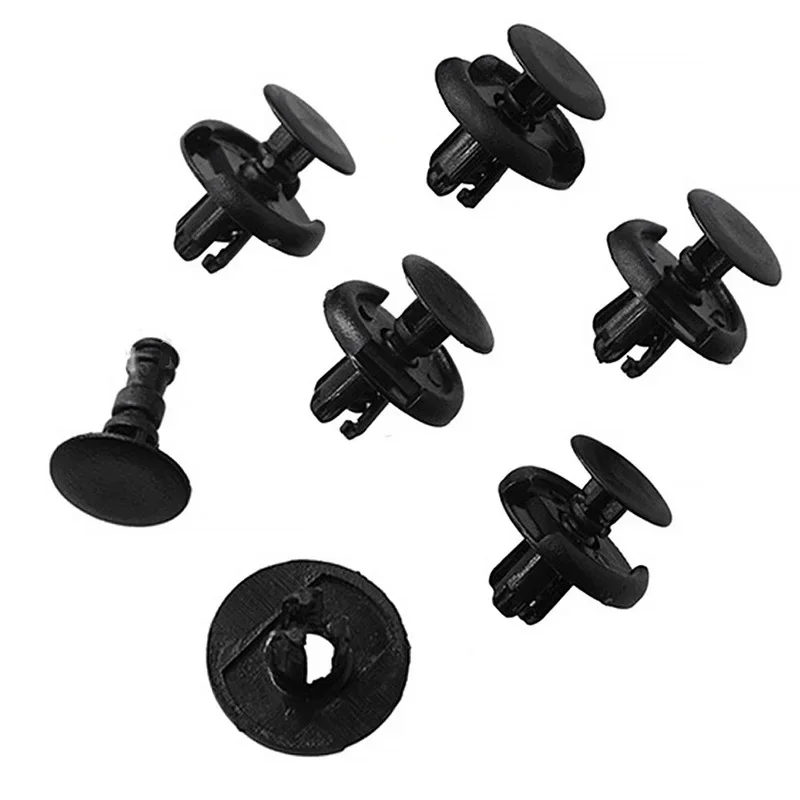 kuroinu0909 7mm Hole Bumper Fender Retainer Clip Rivet Fastener Clips 09409
