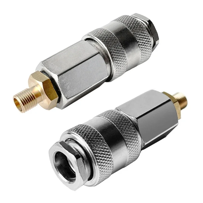 Electric Tire Inflator Tire Inflator Tire Inflator Gun Car Tyre Wheel Inflatable Quick Connector Air Thread Nozzle Adapter Accessory Fast Conversion Head Clip Type Nozzle