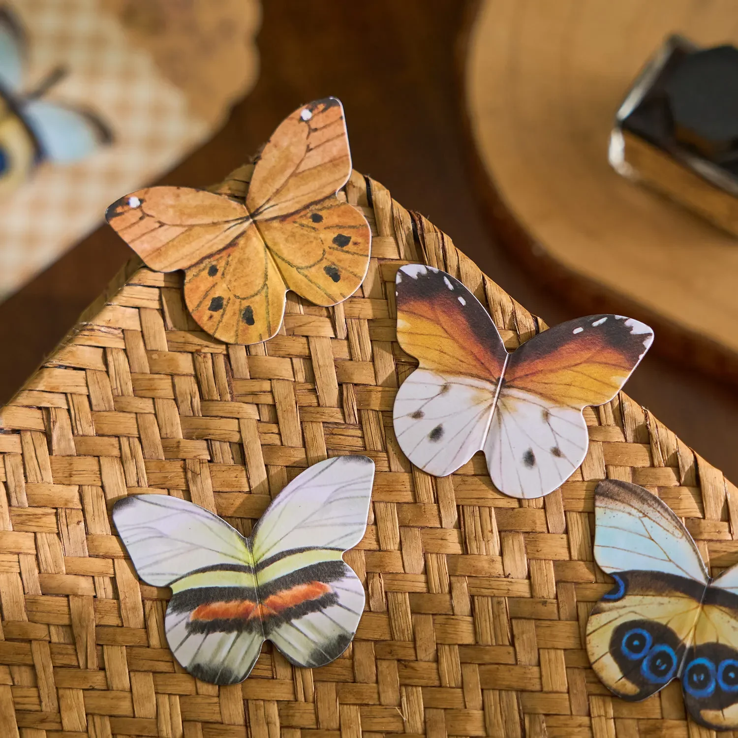 Butterfly Magnetic Bookmark Reading Supplies Books Accessories Japanese Aesthetic Stationery Teacher Gift 4pcs magnetic bookmark bookmarks stationery supplies