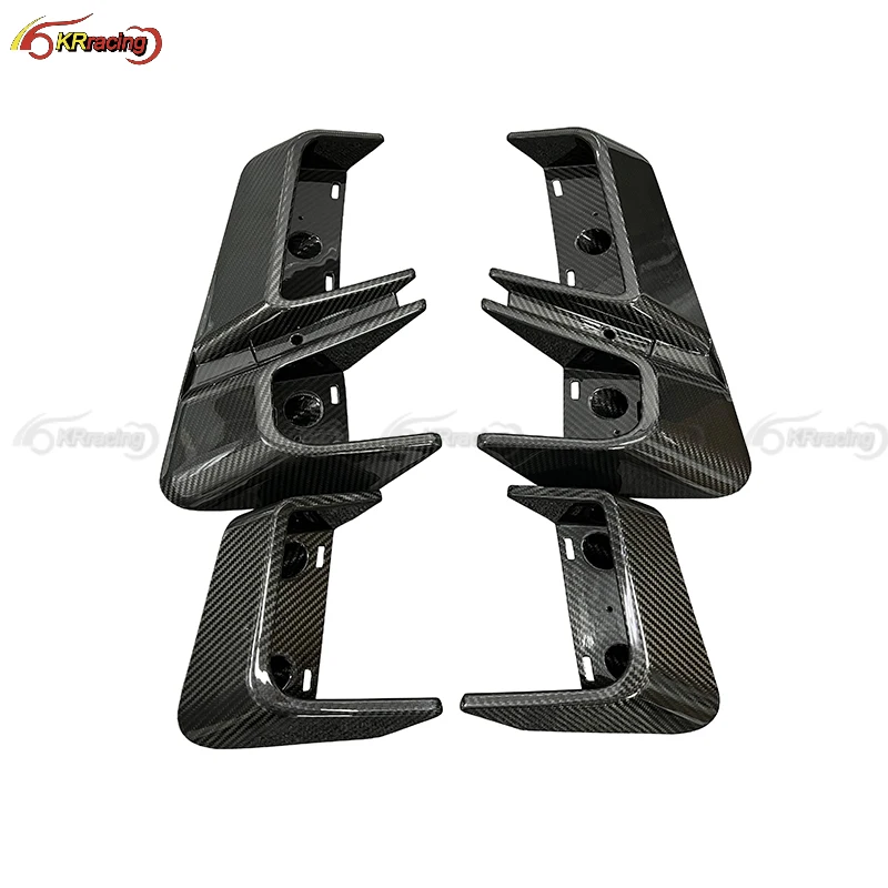 

B Style Dry Carbon Fiber Front Fender Vent Cover For Mercedes Benz G-Class W464 G63 AMG G65 2019-2021