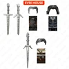 Video Games Mini Action Figures Bricks Geralt Ciri Movies Assembly Building Blocks Toys for Children FT03 FT04 1