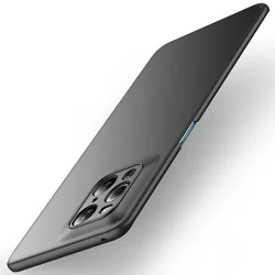 Ultra Slim Frosted Shockproof Hard Case Cover - Enhanced Protection for Find X3 (Black)