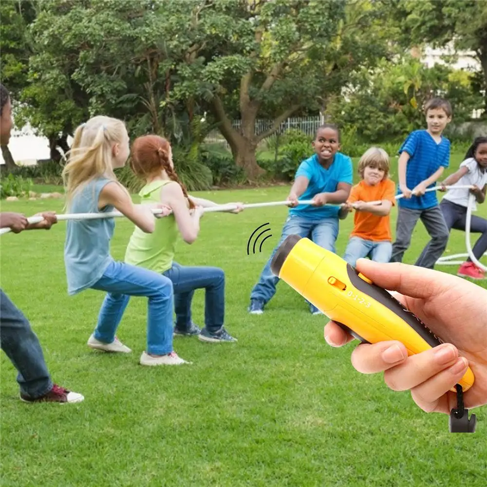 Electronic Whistle 3 Tone High Volume Electric Whistle with Lanyard for Outdoor Survival Football Basketball Game Whistle