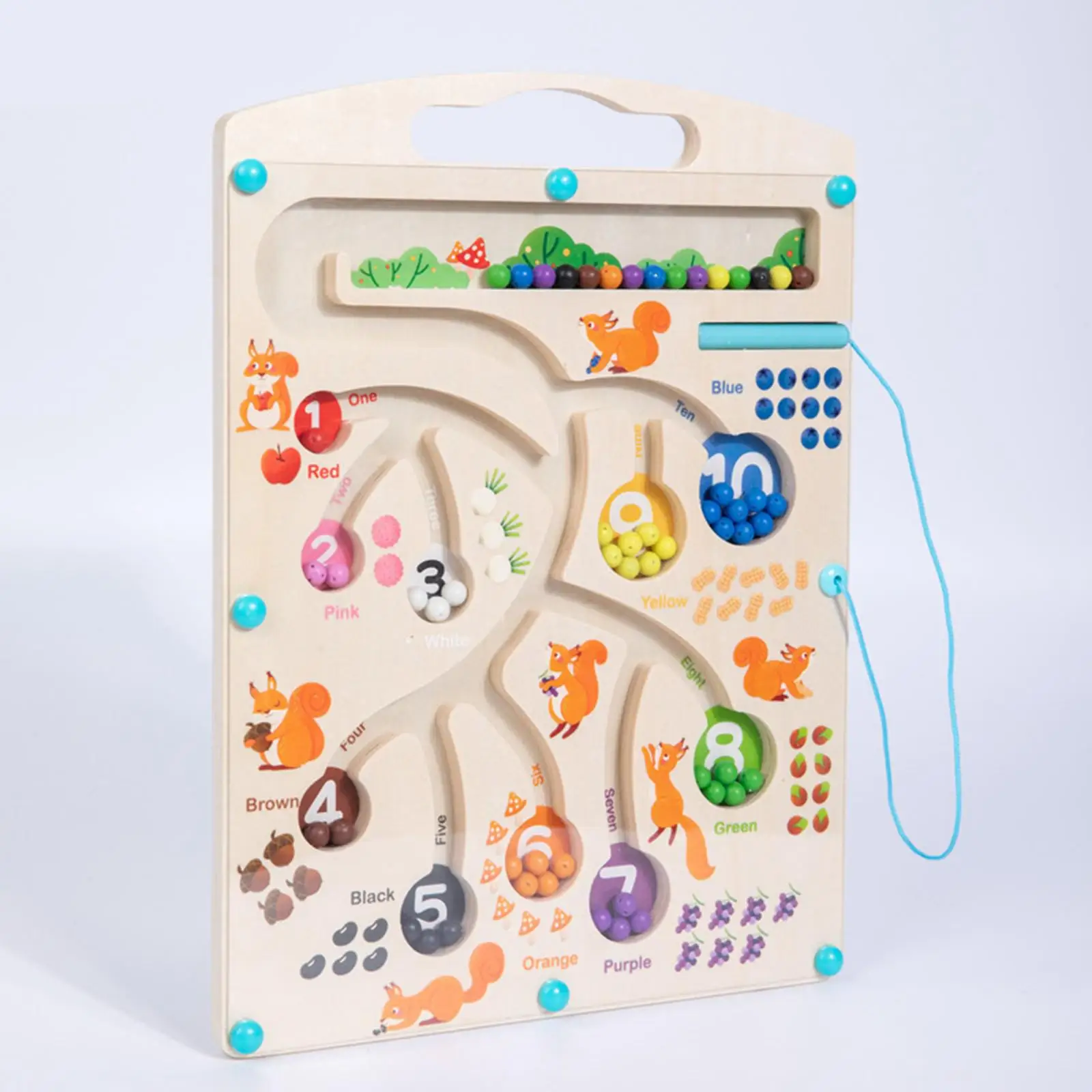 

Детский лабиринт-головоломка, игрушки, шарики для обучения ходьбе, лабиринт для обучения ходьбе, магнитные белки, товары для еды, цифровая ручка, шарик