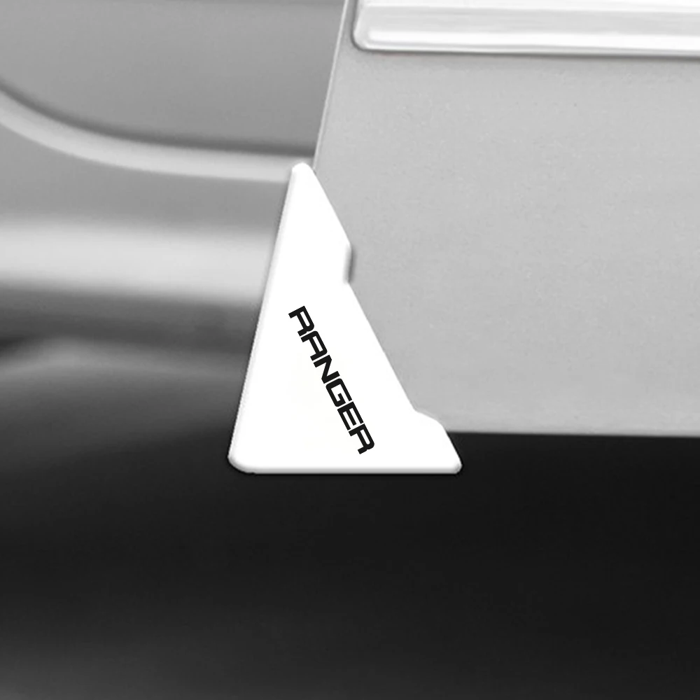 Car Door Corner Anti-scratch Cover Auto Accessories For Ford Ranger Raptor Wildtrak T6 XLT T7 T8 2015 XLS XL 4X4 car door corner cover