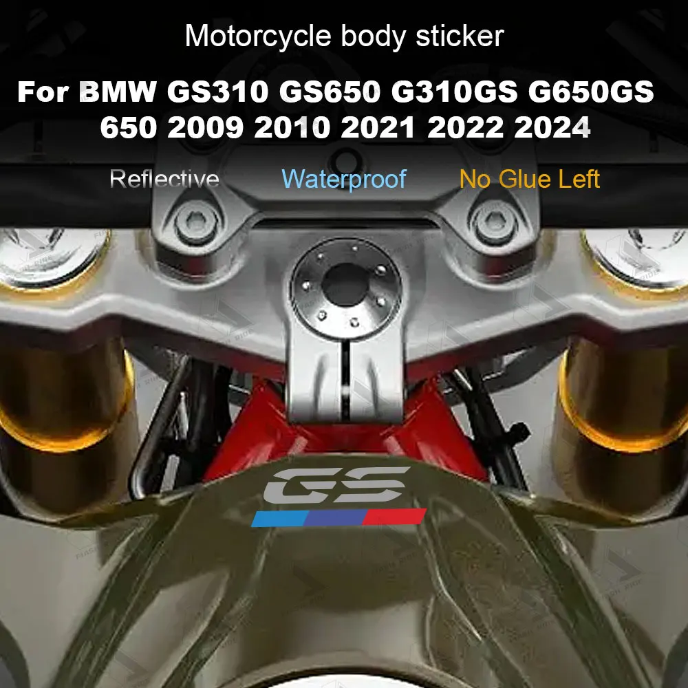Светоотражающая наклейка на мотоцикл GS 310, аксессуары 2023 для BMW GS310 GS650 G310GS G650GS G 650 2009 2010 2021 2022 2024
