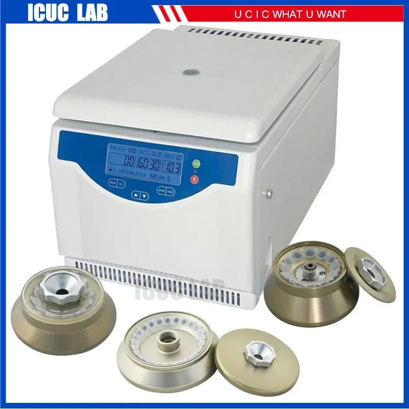 H1650R Lab Benchtop High Speed Refrigerated Micro Centrifuge Machine PRP Centrifuga Centrifugeuse Laboratoire Professionnel
