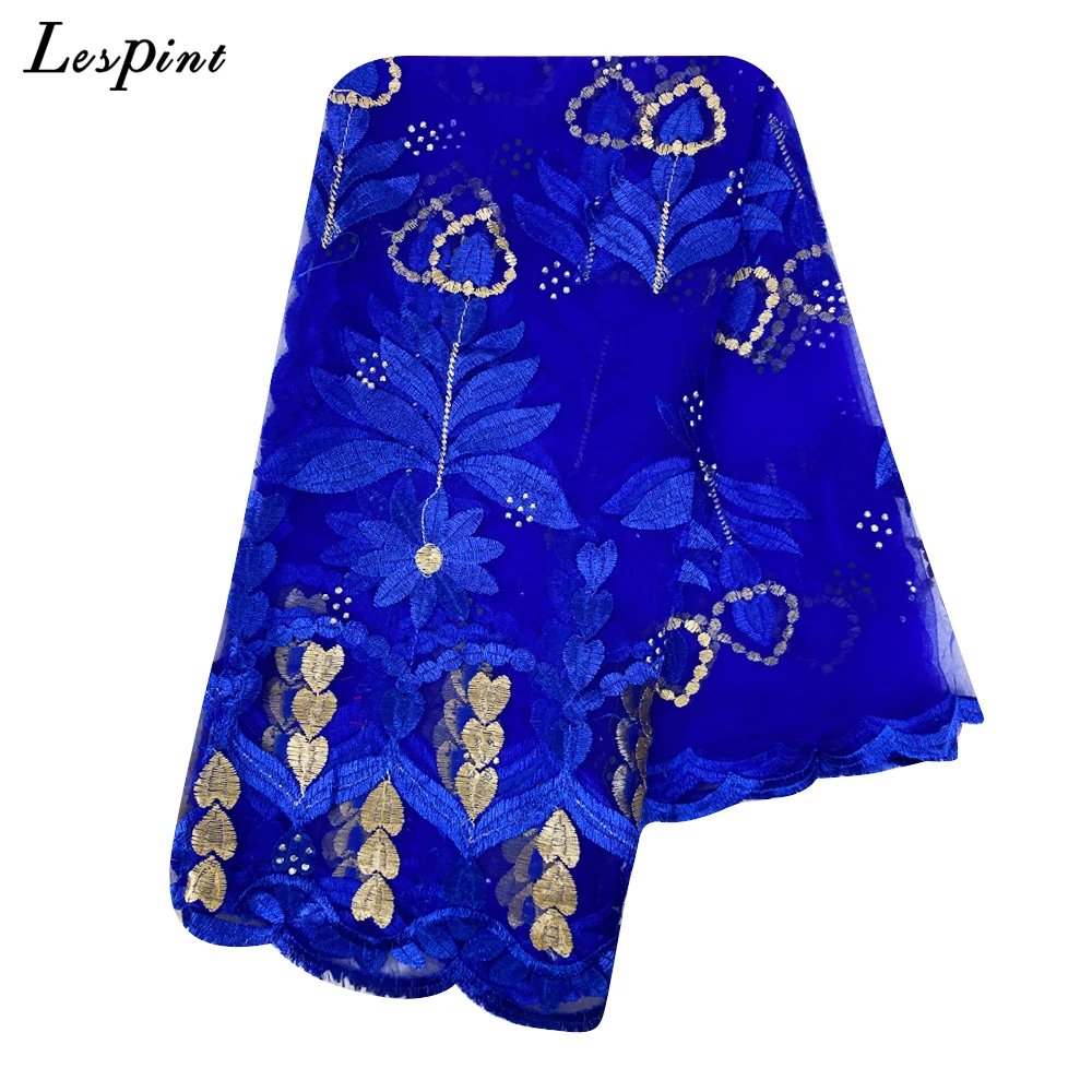 Muslim Scarf For Women Tulle Embroider Set Auger Hijab Scarfs 185x95cm Ramadan Shwal Wraps African Women Turban With Clip Hijab