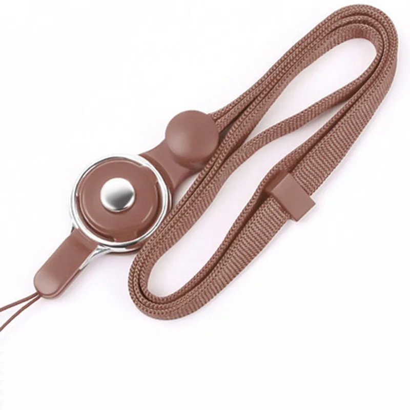 Adjustable Lanyard Strap with Detachable Phone Safety Tether