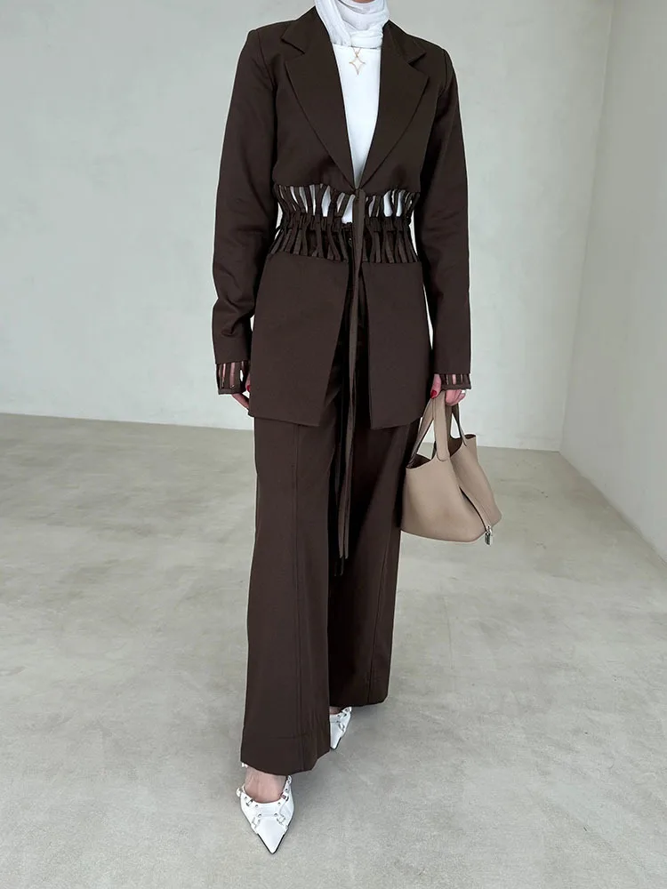 سترة VT نسائية مفتوحة