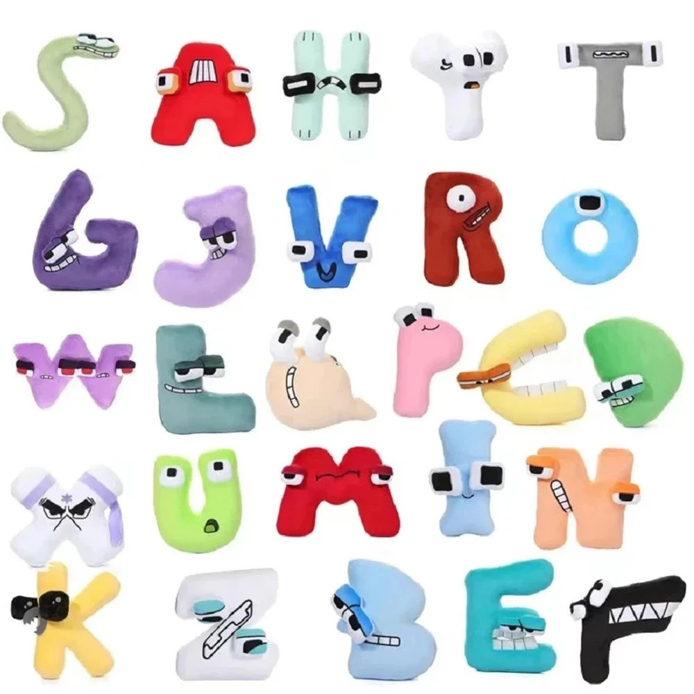 Ronglis Alphabet Lore Plush,26 Pcs Alphabet Lore Plush Toys for
