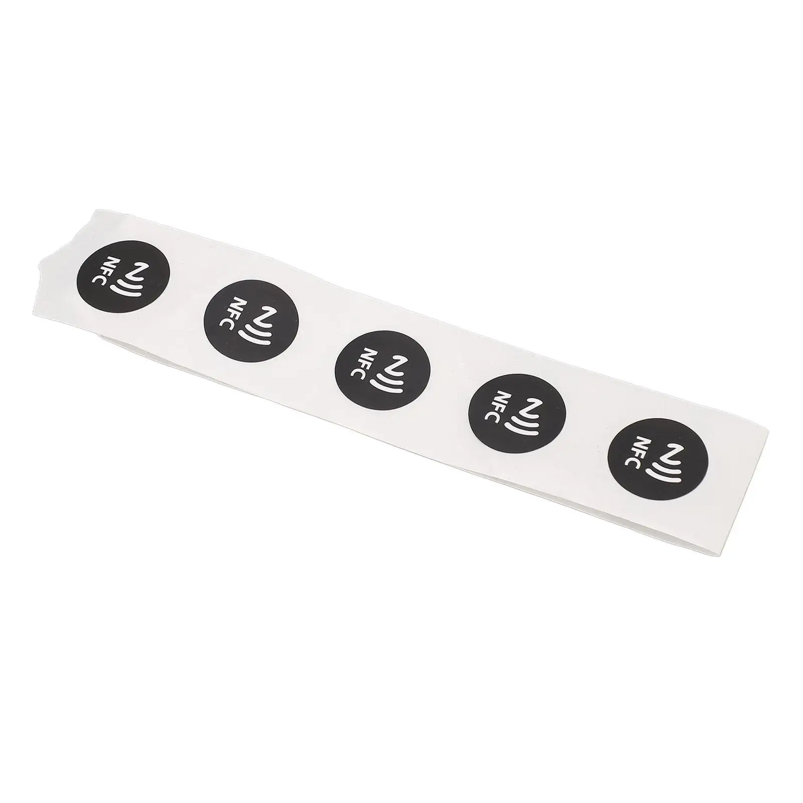 504 Bytes NFC Programmable PVC Stickers-Glossy, Non-Toxic, Wear-Resistant, for read -Only for text