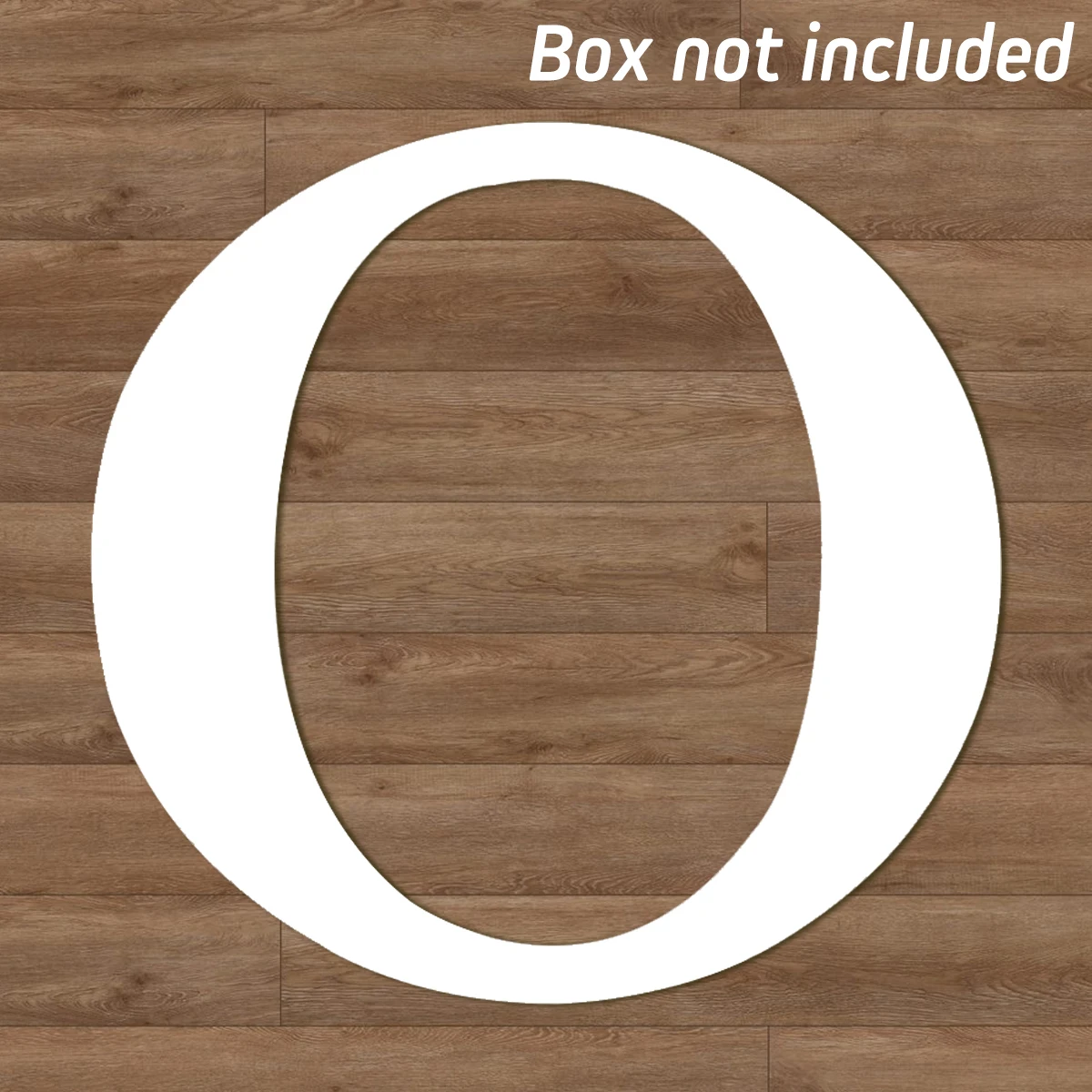 letter O no box