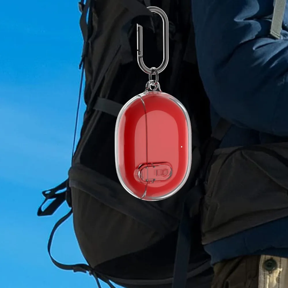 TPU Earphone Protective Case Transparent Lock Catch Earphone Soft Cover Soft Dustproof for Beats Studio Buds/Buds+