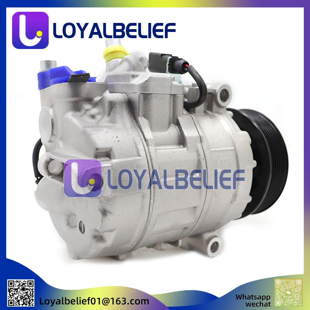 

AC AIR Compressor For VW Touareg 2005-15 3.6L Touareg Audi Q7 4LB SUV 2002-2018 3B0820803C 7P0820803E 7L6820803S 7L6820803D