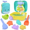 Beach Toys Set Gift Luggage Toy Kit Sand Toys for Kids Sand Bucket Set Beach Sand Play Toys Summer Outdoor 1