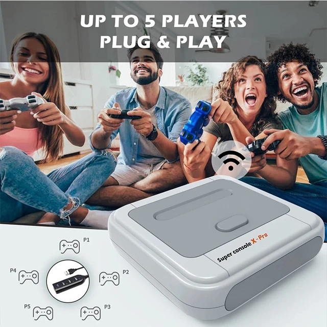 2023 Super Console X Pro Retro Video Game Console Tv Box Hd Wifi 