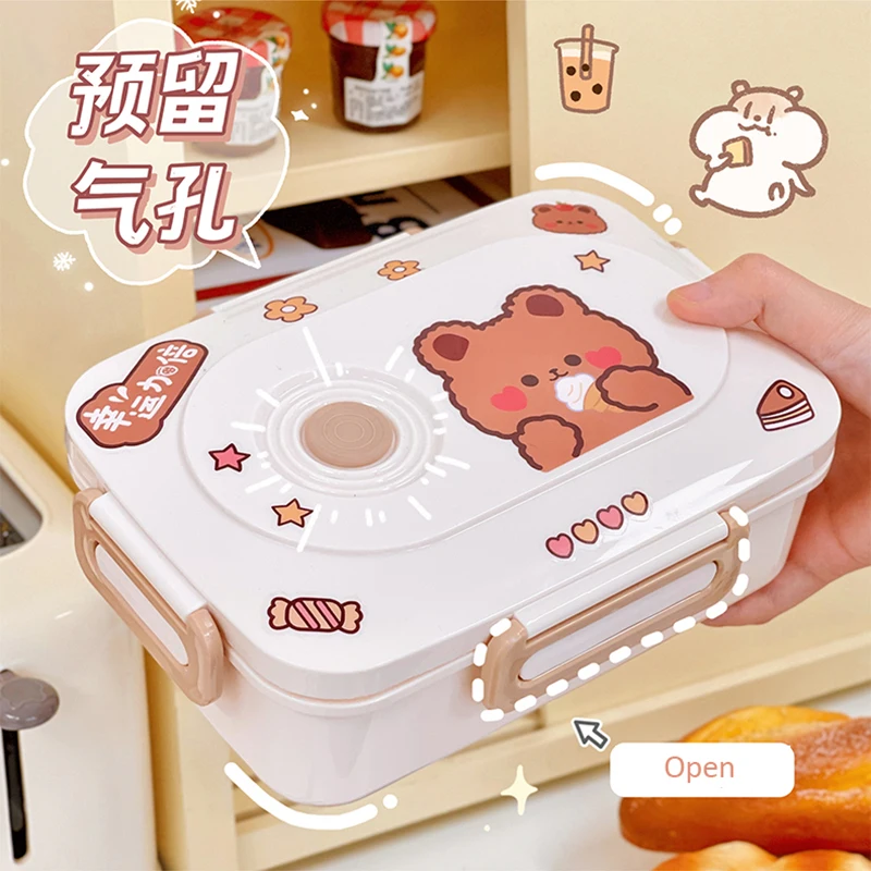 Lunch box isotherme personnalisée Kawaii - Lachouettemauve