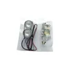 LED Angel Eyes Light Front Headlight Dome Lamp For 1/14 Tamiya RC Truck SCANIA ACTROS MAN TGX VOLVO AROCS Tamiya LESU Parts 6