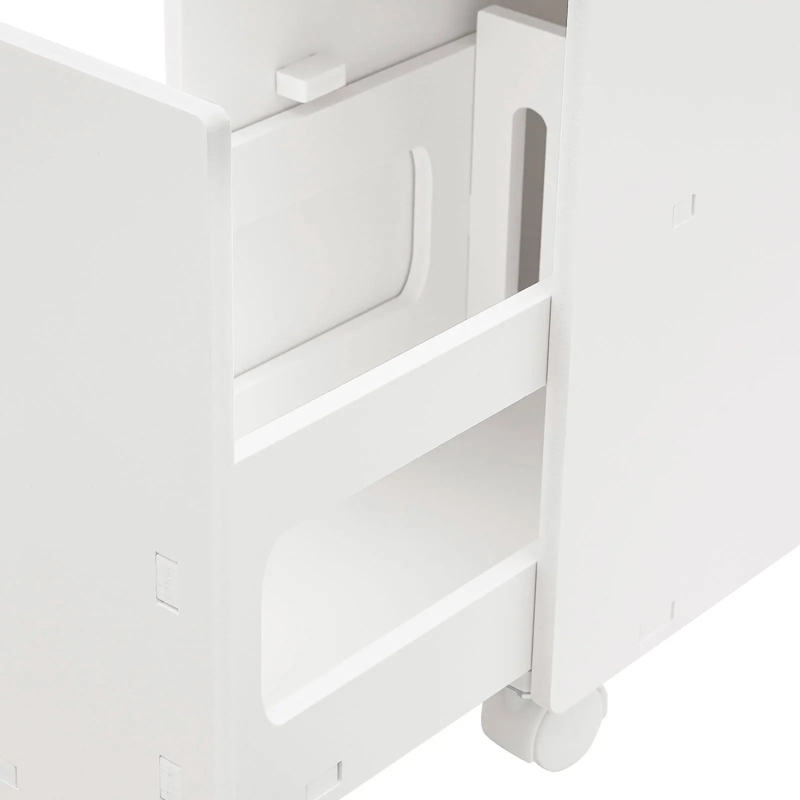 Badezimmerschrank, schmales Badezimmerregal, Rollbehälter, Aufbewahrungsschränke – Detail 32