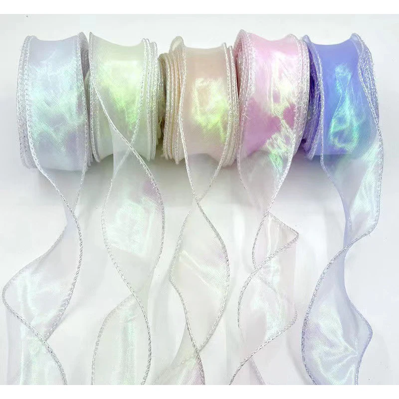 Iridescent Fishtail Organza Ribbon 5