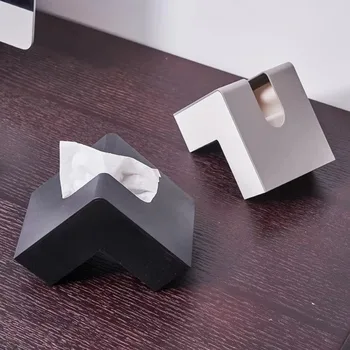 1 pz scatola di fazzoletti soggiorno scatola di carta creativa per la casa camera da letto semplice soggiorno tavolo da tè decorazione del desktop deposito di fazzoletti