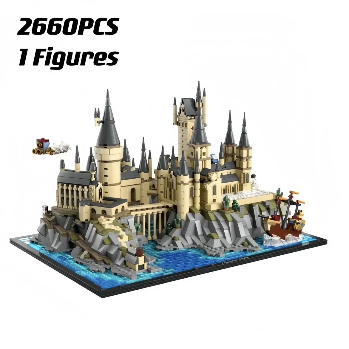 

2023 NEW IN STOCK 76419 Castle and Grounds Classic Building Blocks Architecture Model Bricks Toys for Kids Adults Birthday Gift