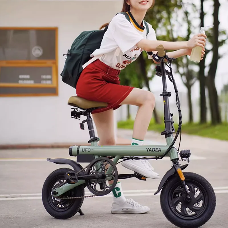 

Europe Electric Bikes Folding Moped Adult With Battery E Bikes Mobility Scooter Motorized Bicicleta Electrica Barata Bike DWH