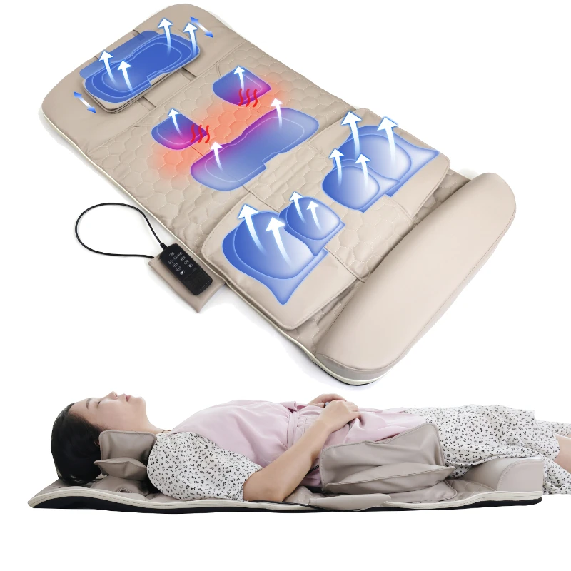 Yoga Mat Back Stretching Mat Electric Thai Full-Body Airbag Automatic Heating  Air Compress Pressure Massage Air Mattress Korea - AliExpress