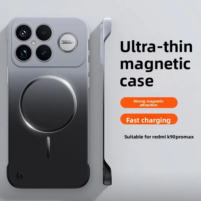 Gradient Color Ultra Slim Magnetic Frameless Hard Case