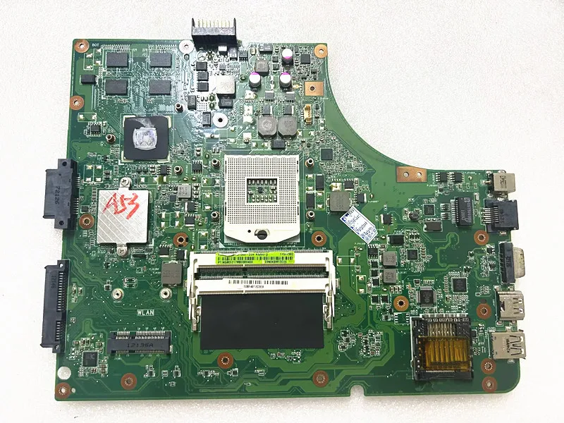 

Материнская плата K53SD rev 5,1 для ноутбука Asus A53S K53S, б/у, Полная работа