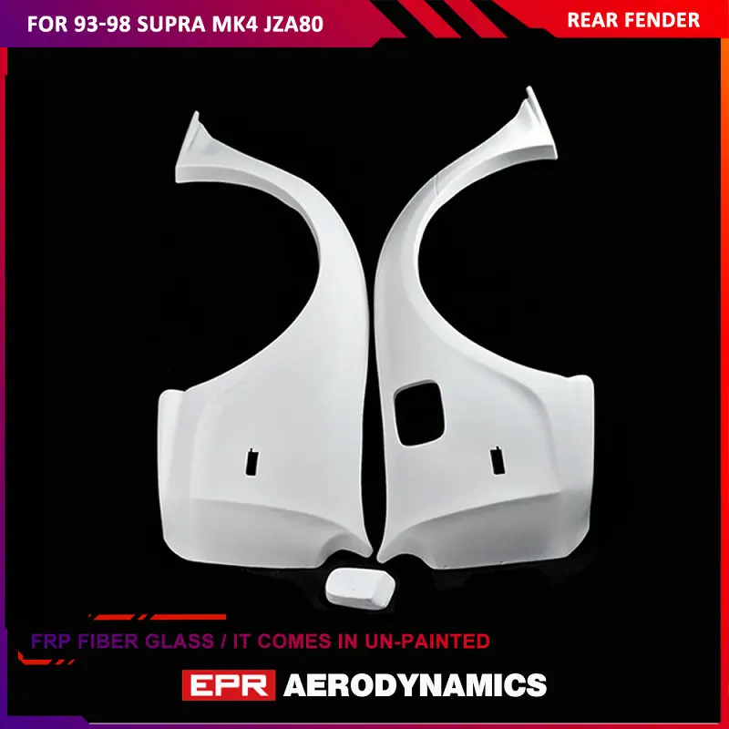 Per 93-98 Supra Mk4 Jza80 Kit Corpo In Fibra Di Vetro Parafango Posteriore Stile Ridox