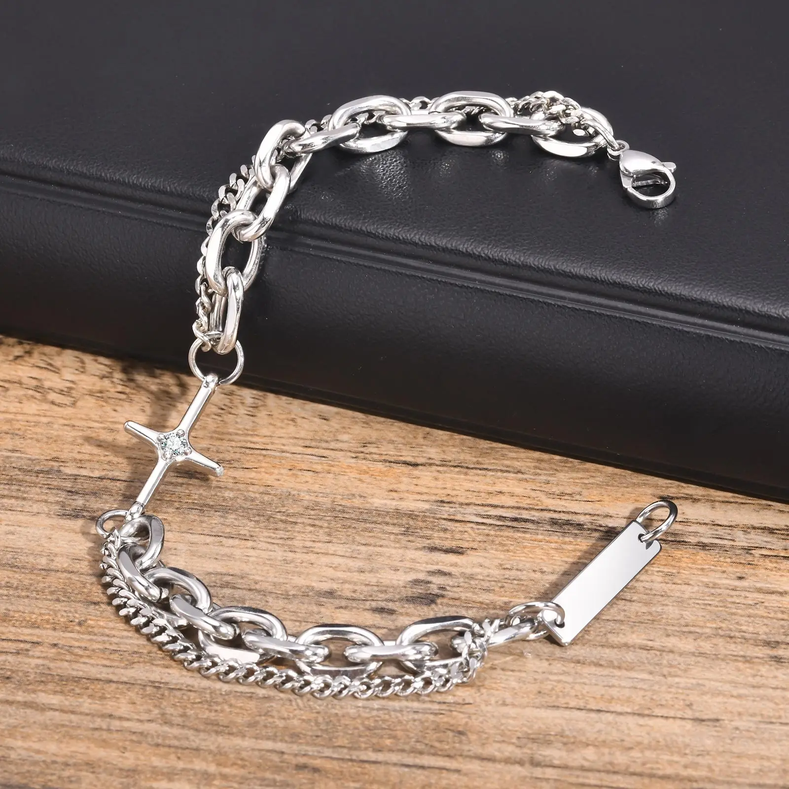 IVXLCD × roar CROSSGUNS & STAR BANGLE Ivxlcd Roar Crossguns Star Bangle | eBay