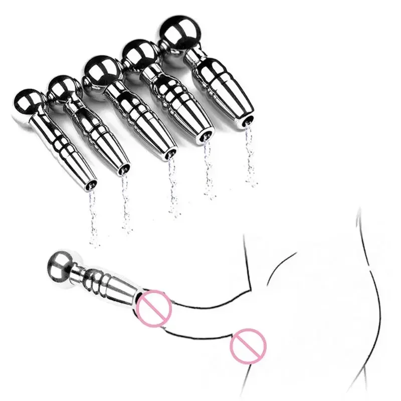 Penis Plug Rod Dilator Stainless Steel Male Urethral Catheter Sounds Stimulator Masturbation Adult Sex Toys penis sex toys