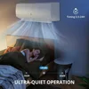 9000 BTUs Mini Split Air Conditioner, 19 SEER2 Inverter Mini Split AC/Heating System, Wall-Mounted Ductless Mini Split Heat Pump 6