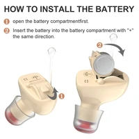 2025 Hearing Aids Wireless Sound Amplifier CIC Mini Invisible Elderly Hearing Aid Headphones Deaf The Listening Device - Image 3