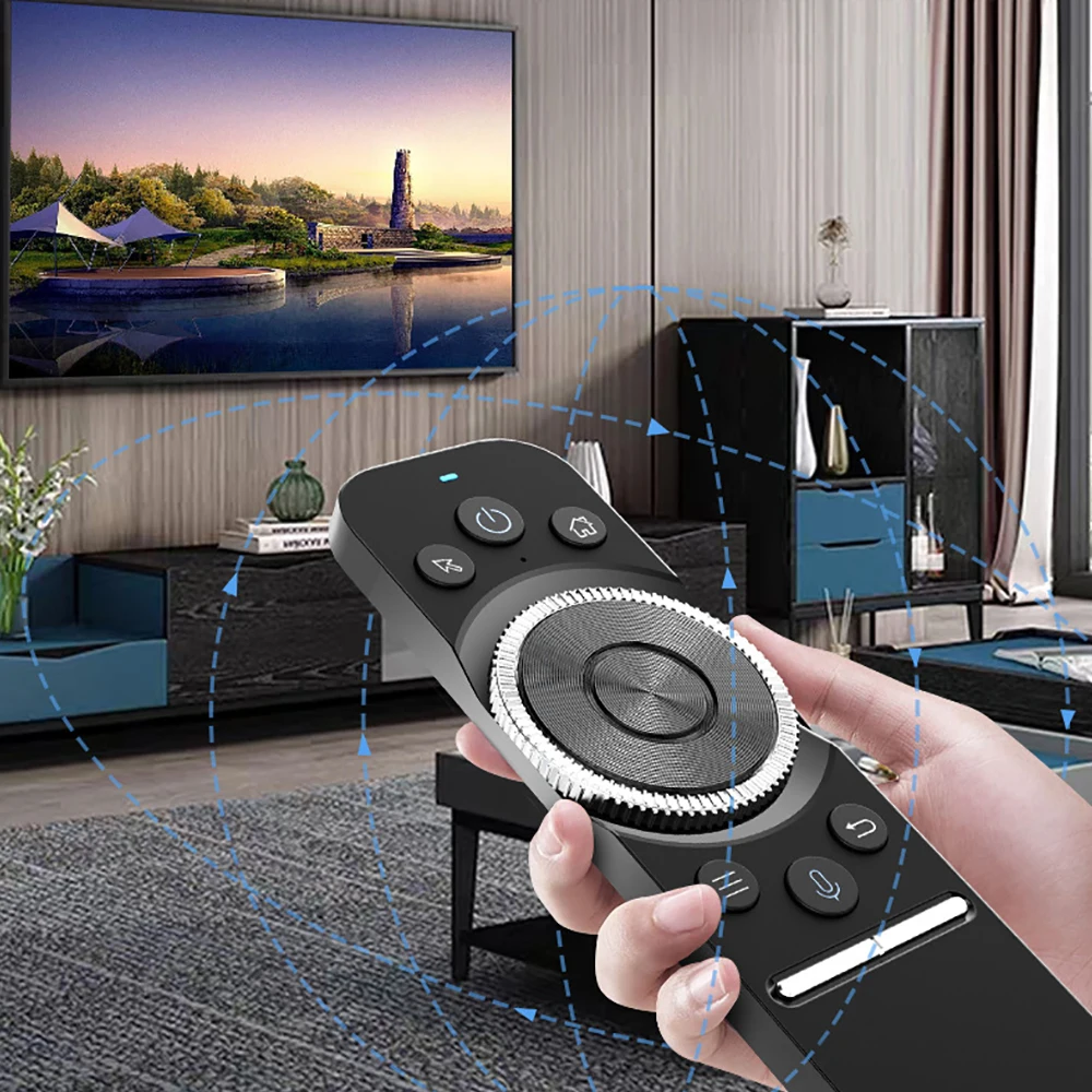 

Smart Voice Bluetooth 2.4G Wireless Remote Control for Google TV Set-Top Box Air Mice Keyboard Infrared Remote Control Android