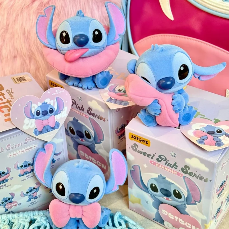 52toys スティッチ 3点セット Sweet Pink Series Stitch Sweet Pink series blind box - Preorder