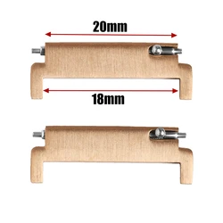 Versatile Watch Strap Adapter with Quick Release Pins (Rose - 20mm to 18mm)