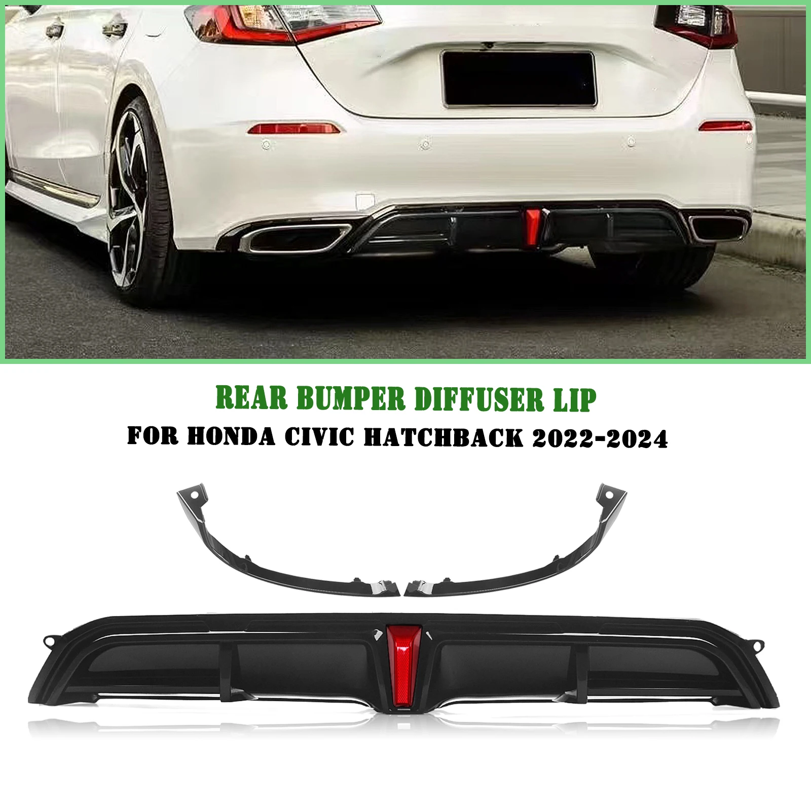 シビック リアディフューザー ホンダ シビック 11代目 FL1 2021年