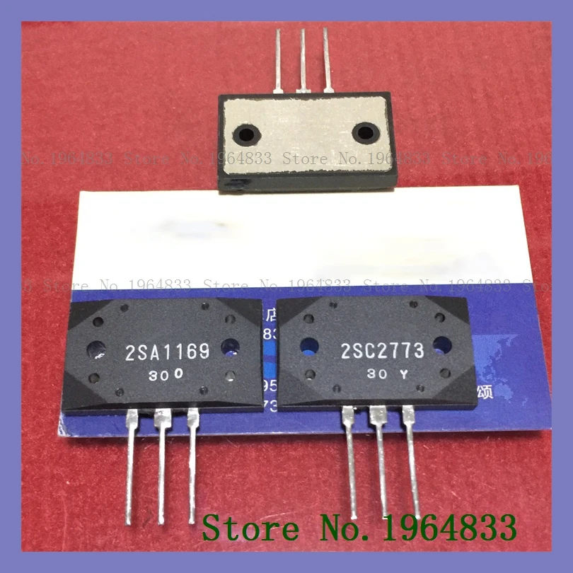 

2pcs/lot=a pair 2SA1169 2SC2773 200V 15A 150W